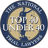 NTL Top 40 Trial Lawyers Under 40 Award