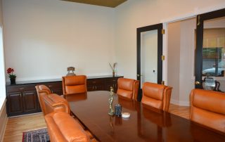Dummit Fradin Attorneys at Law High Point conference room