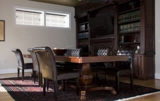Dummit Fradin Attorneys at Law Greensboro conference room