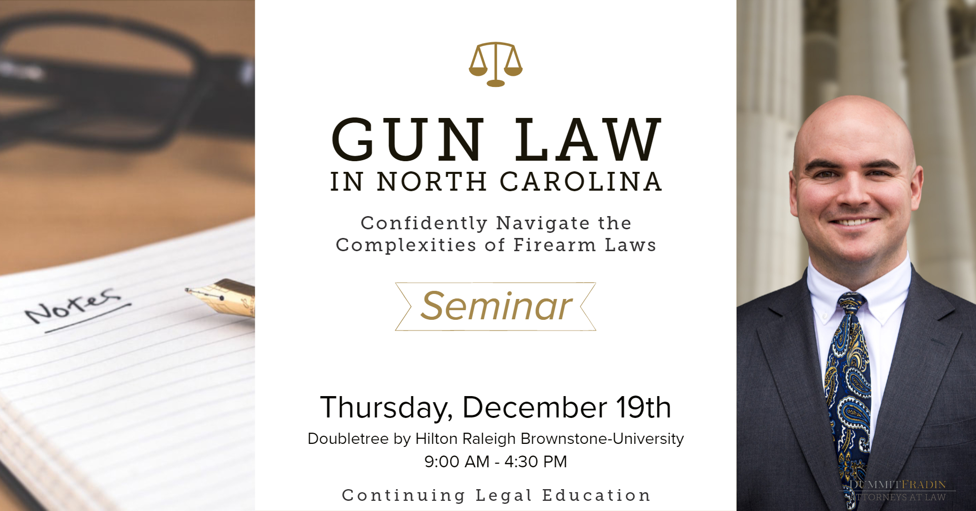 Patrick Apple CLE Gun Law in NC December 19 2019